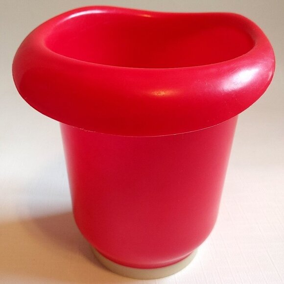 Vintage ART DEIER DESIGN 1L Pitcher Made in West Germany BRIGHT RED - Picture 2 of 6